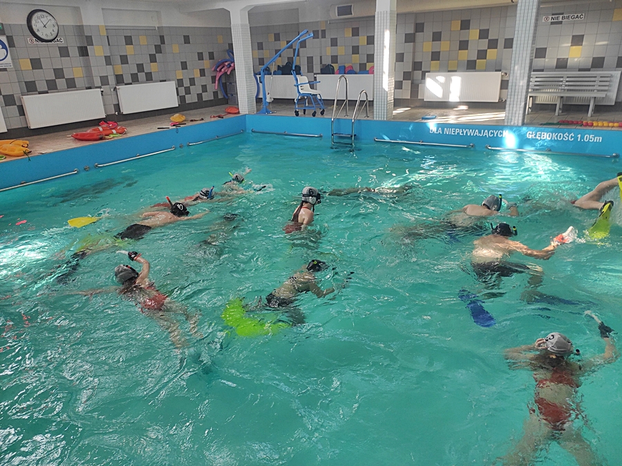 Hokej pod wodą Walenie Siemianowice Śląskie Trening 14 X 2023